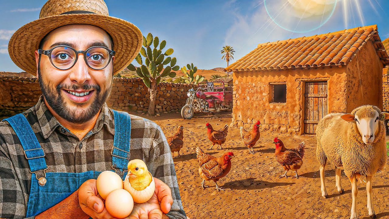 محاكي المزارع #1 : مشروعي الجديد بمدينة الداخلة 🇲🇦🔥