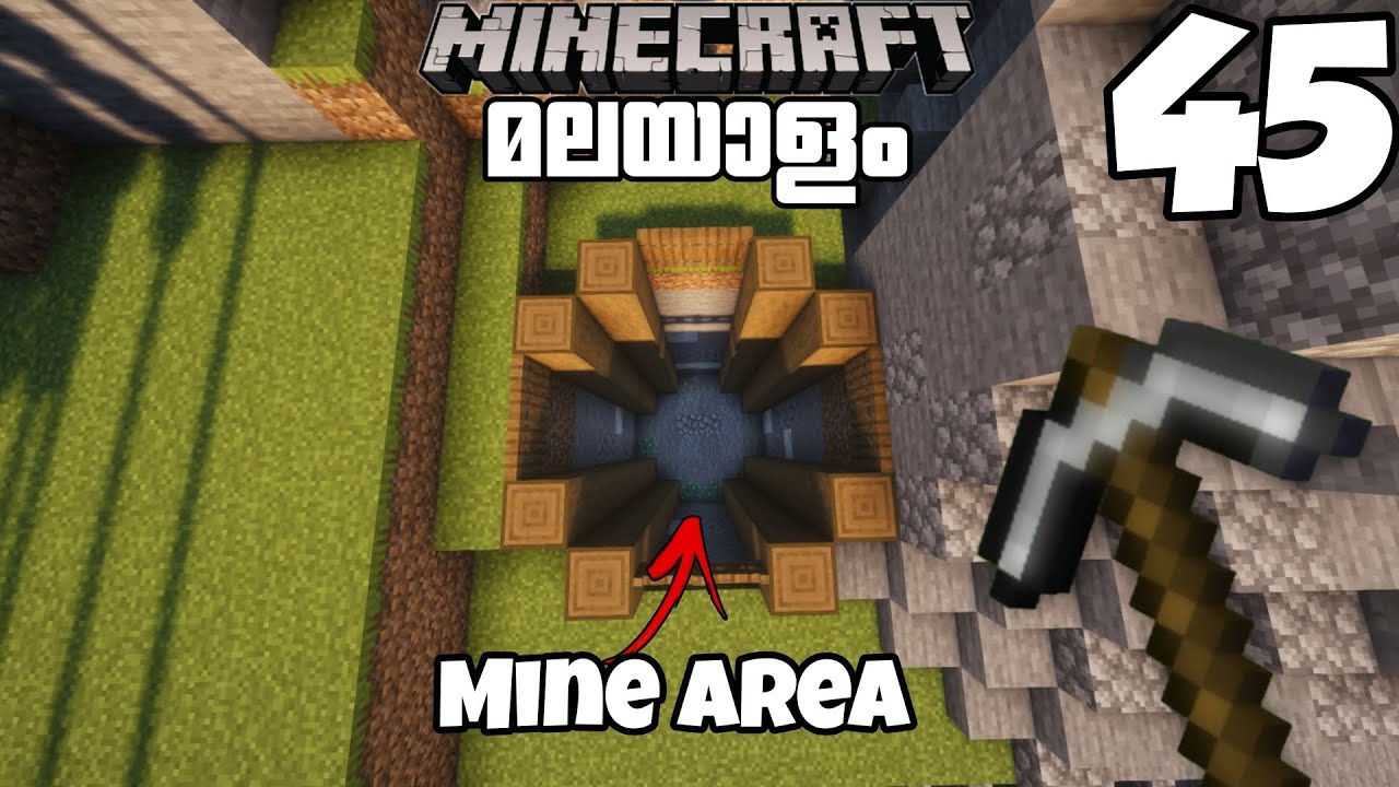 BL:45 ഒരു MINE AREA, I BUILT A MINE AREA!!!!!