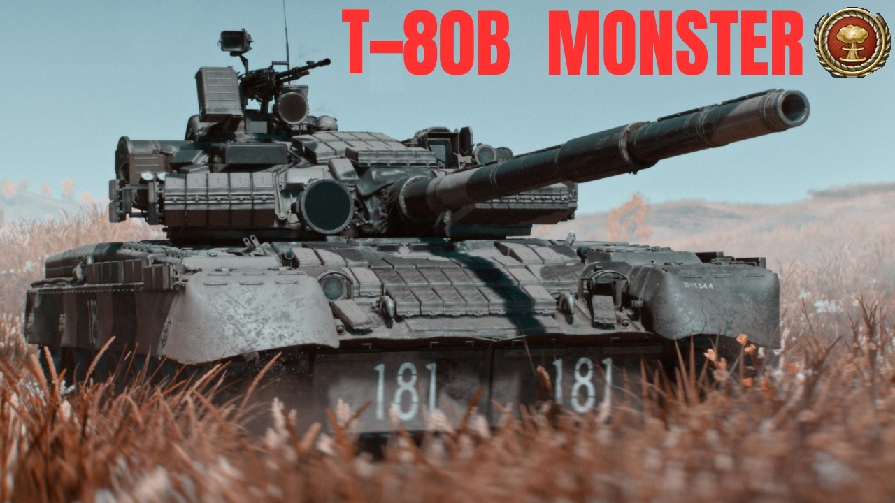 T-80B Is a Monster | Insane Armor & Reverse Speed