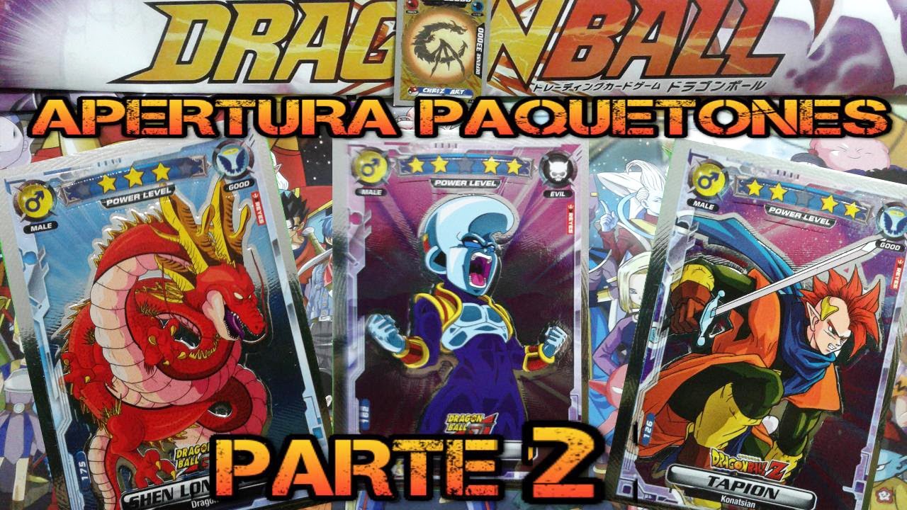GRAN APERTURA DRAGON BALL SUPER CARTAS 3 REYES  PARTE 2 | CHRIZ ART