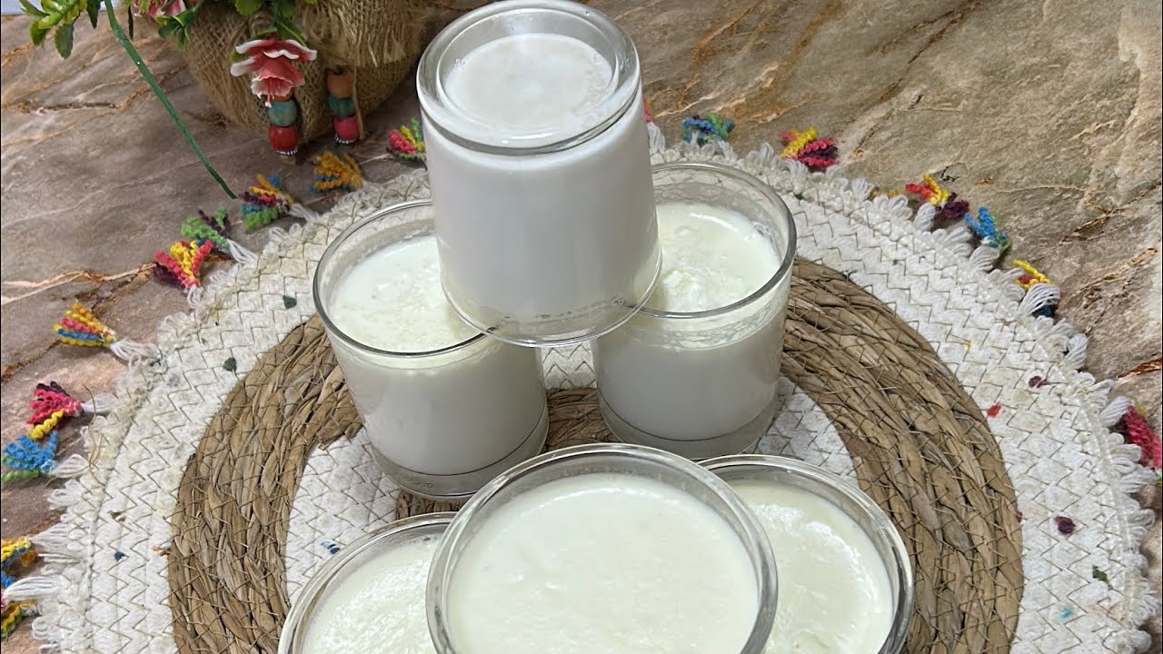 اعملي الزبادي اليوناني في البيت لسحور رمضان👌#مطبخ_ذات