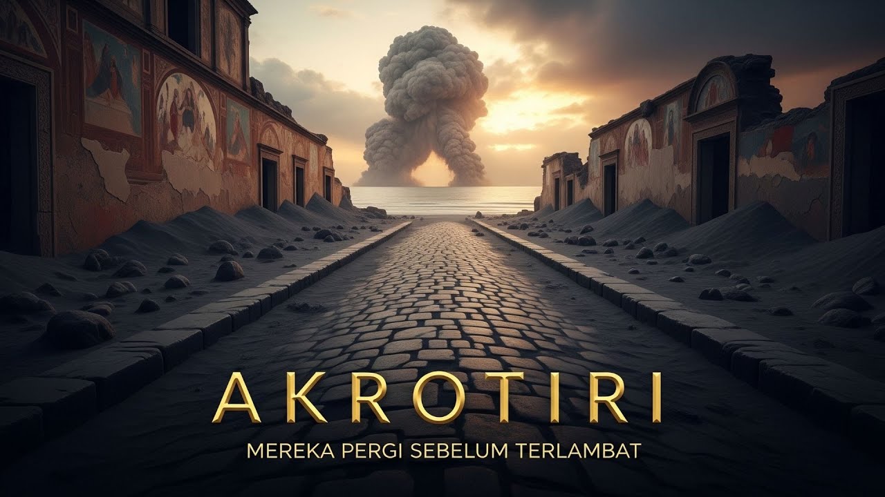 KOTA INI TAHU KIAMAT AKAN DATANG LALU SEMUA ORANG PERGI | KOTA MATI | SEJARAH AKROTIRI