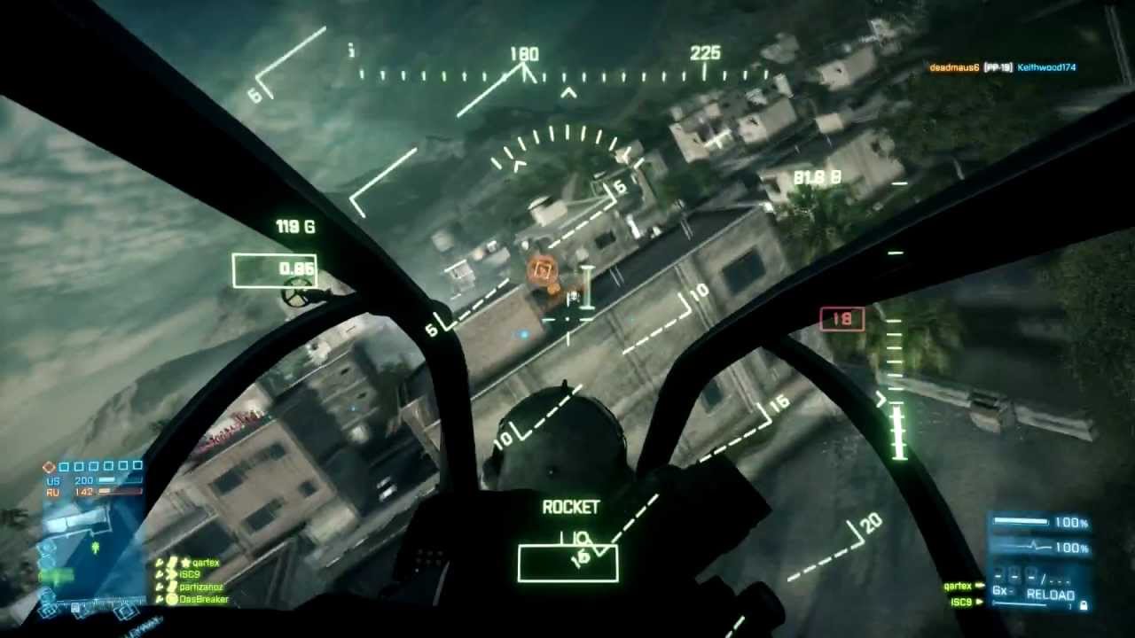 Battlefield 3: Pro AH-1Z piloting on Sharqi Peninsula