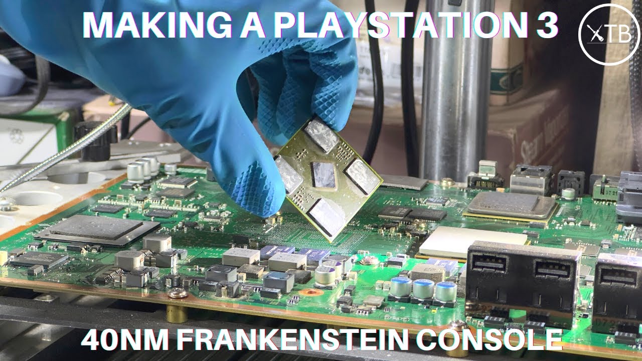 Создание консоли PlayStation 3 Frankenstein 40NM