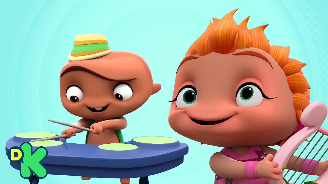 Os bebês se divertem quando Dolores não está! | Mini Beat Power Rockers | Discovery Kids Brasil