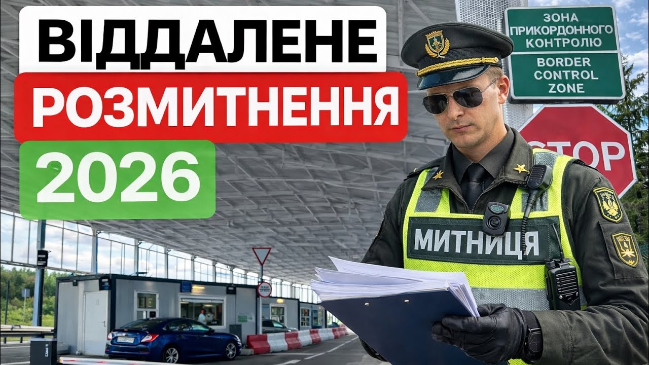 Дистанційне розмитнення авто 2026: Як завезти машину, не приїжджаючи в Україну❓ Машина їде сама ⁉️