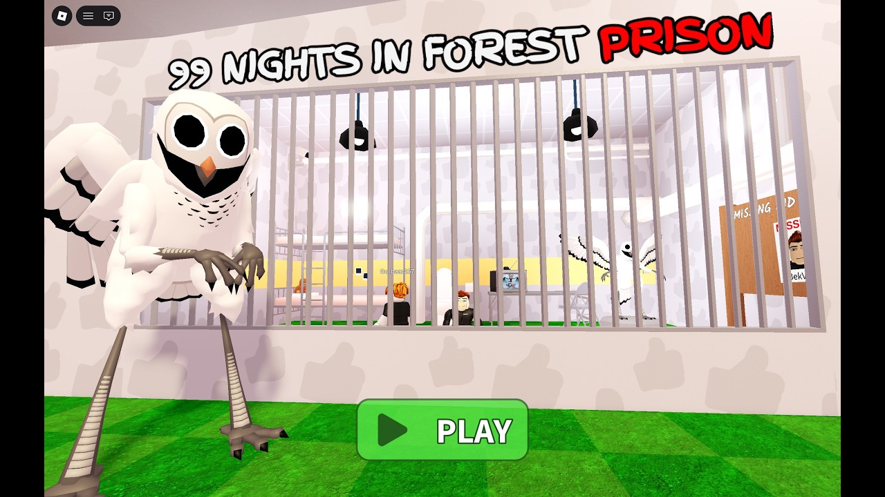 White Owl Trapped Me… Escaping Prison in 99 Nights in the Forest 😱