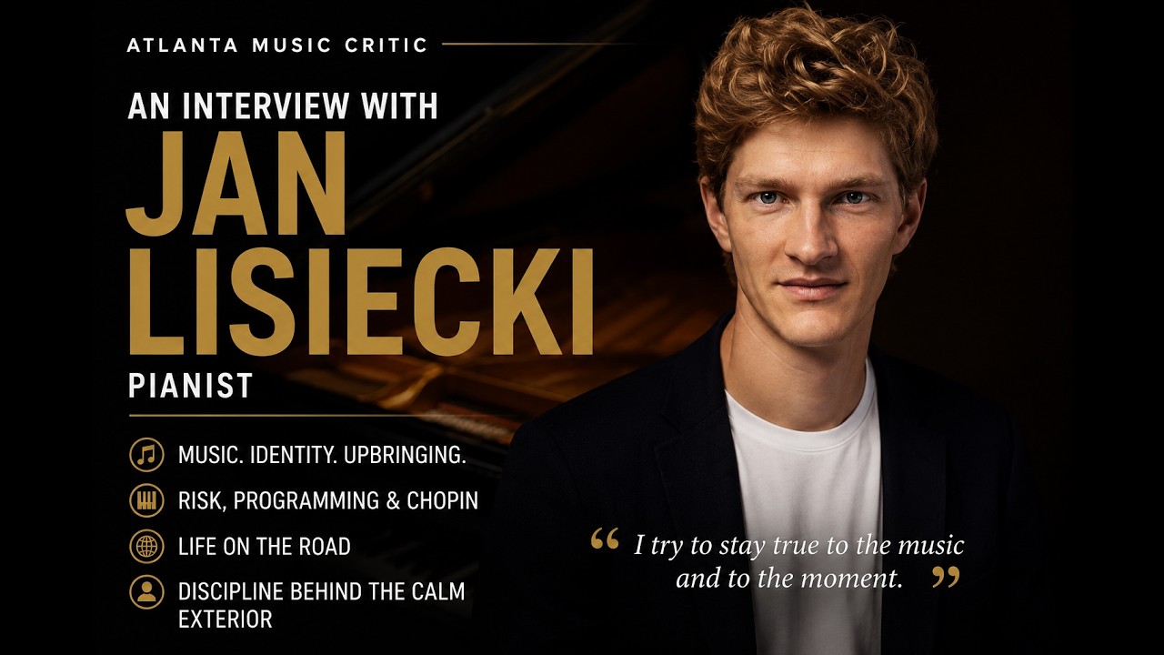 A Conversation with Pianist Jan Lisiecki