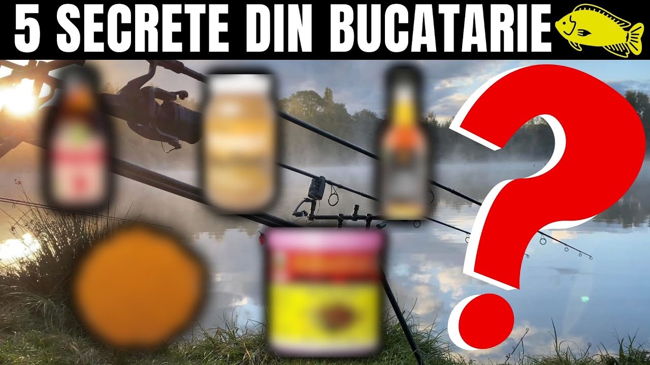 Top 5 Ingrediente Secrete din Bucătărie pentru Pescuit 👌🏻