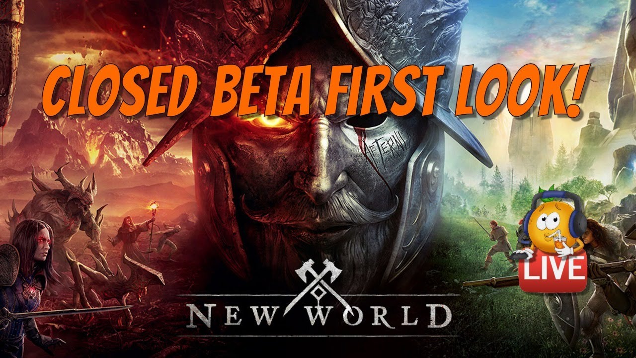 New World Closed Beta! Live First Look!