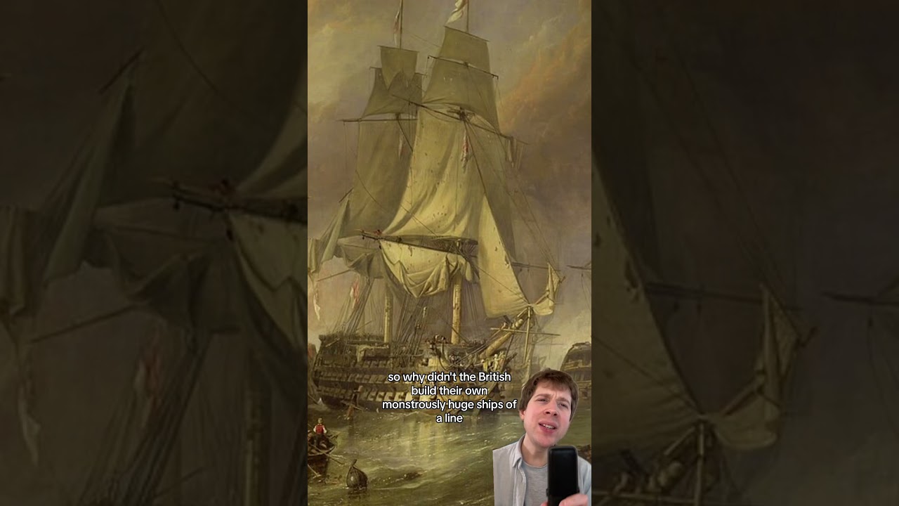 Why didn't the British build gigantic ships of the line?