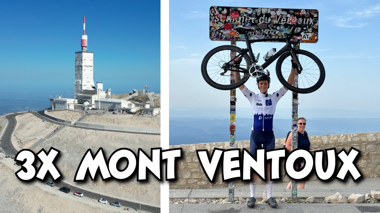 Mont Ventoux van 3 Kanten🥵 | 4.500HM | Cinglé du Mont Ventoux