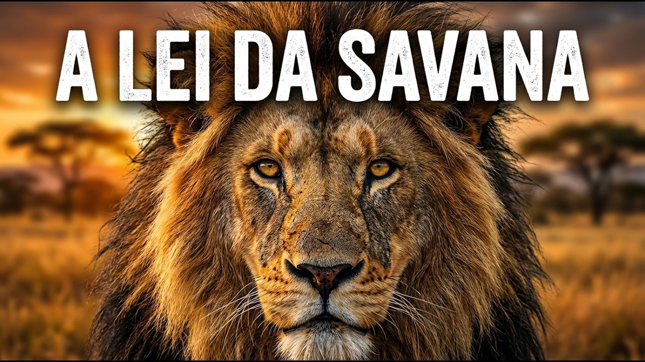A Lei da Savana Não Perdoa 🦁 Sobrevivência Brutal em Cinema Selvagem (Documentário Completo)