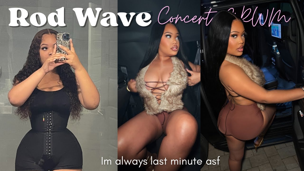 Собираемся вместе: прическа и быстрый макияж 💓 Концерт Rod Wave