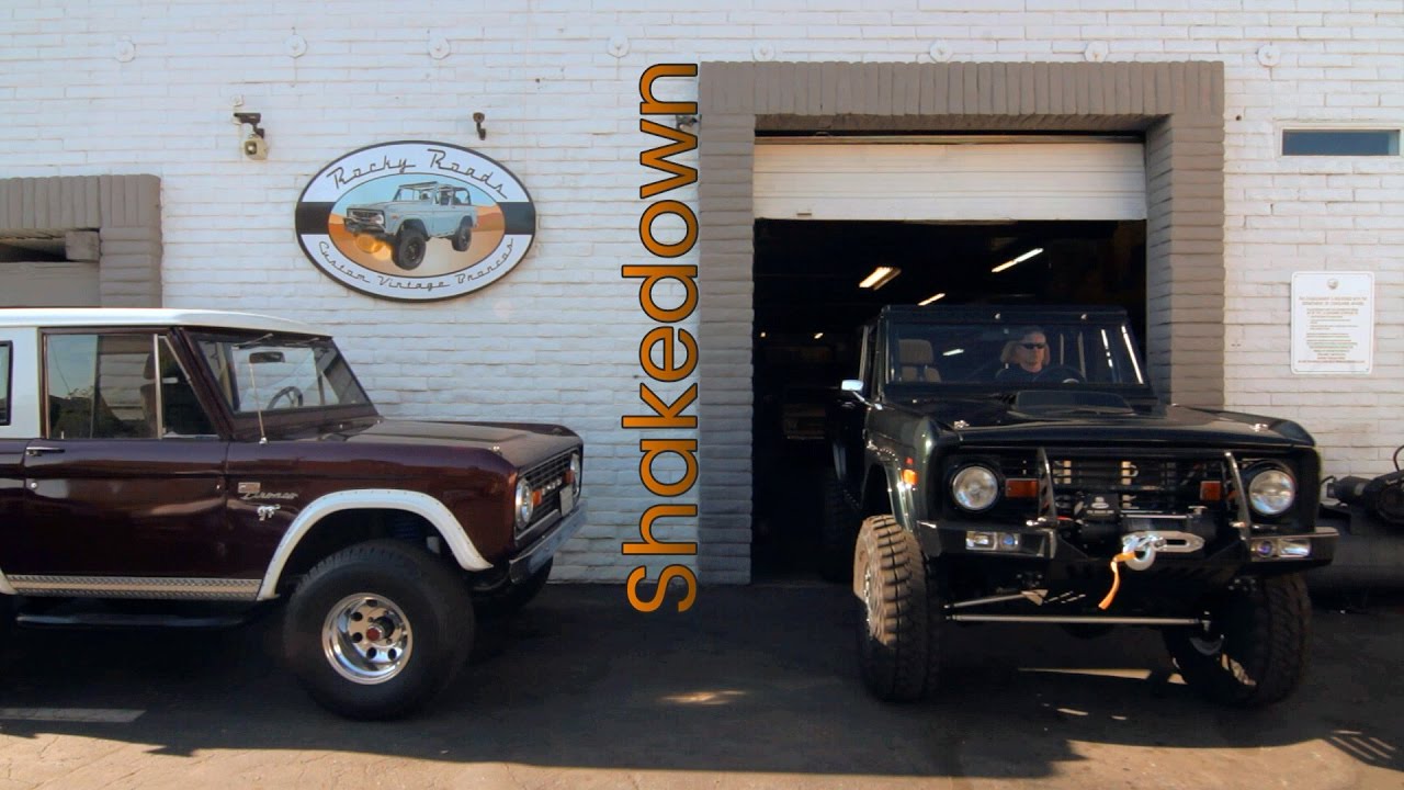 Rocky Roads Old School Bronco Custom '76 Classic Ford Bronco 'Shakedown'