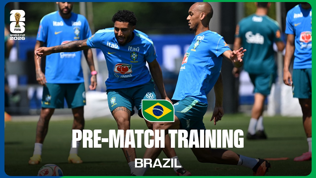 Brazil Train Before Norway | FIFA World Cup 2026&trade;