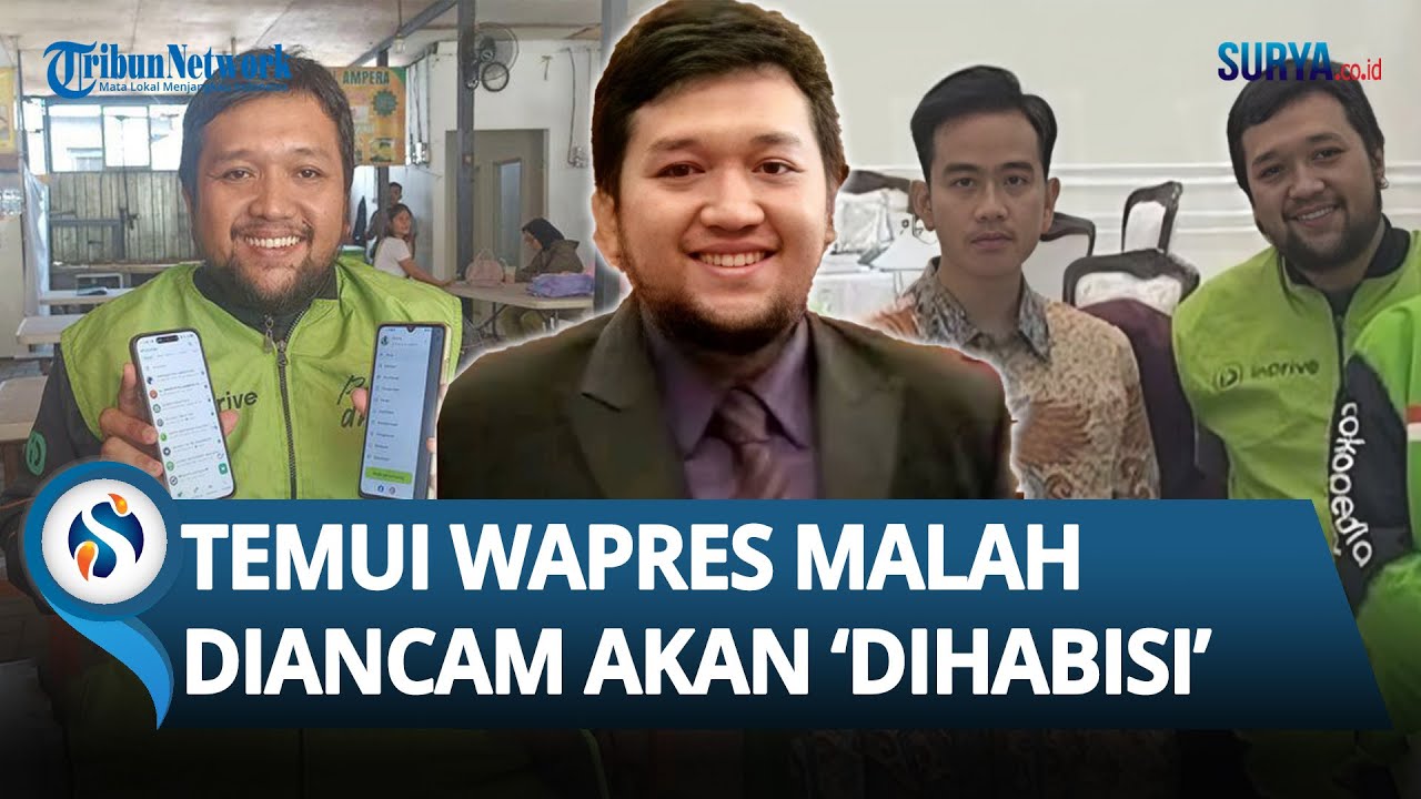 SOSOK OJOL Temui Gibran di Istana, Kini Ngaku TAK TENANG & Diancam akan 'Dihabisi'