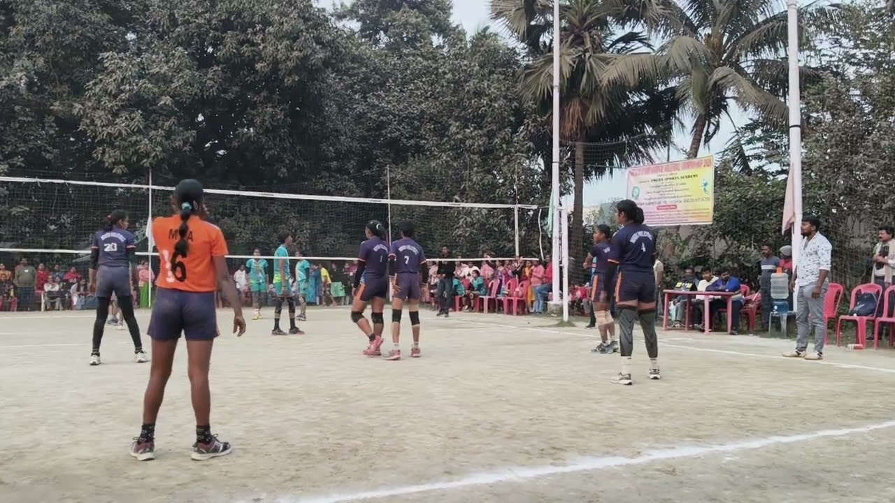 Volleyball final match at Kolkata WBVA 