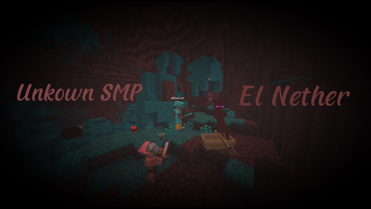 Fui al nether en el Unkown SMP
