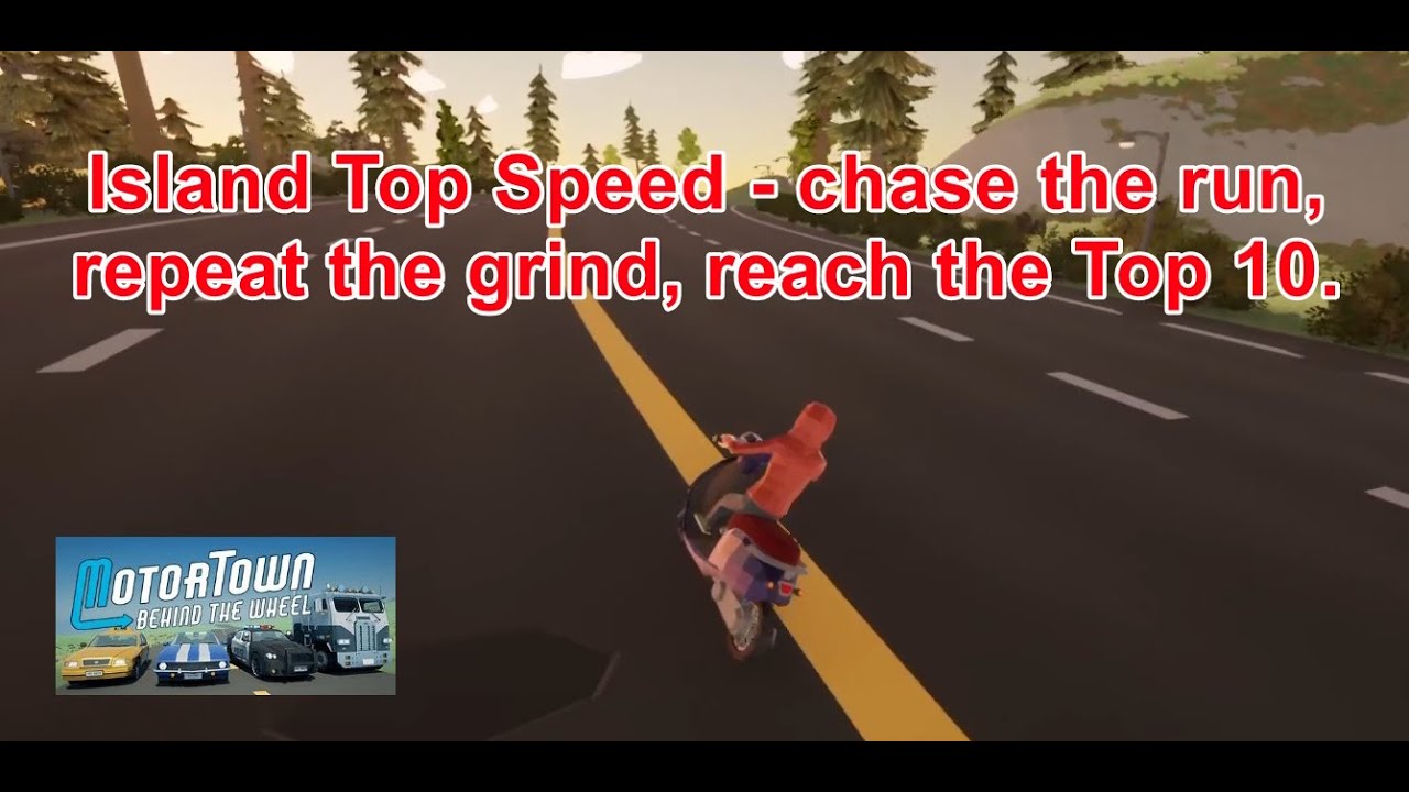 Motor Town Island Top Speed