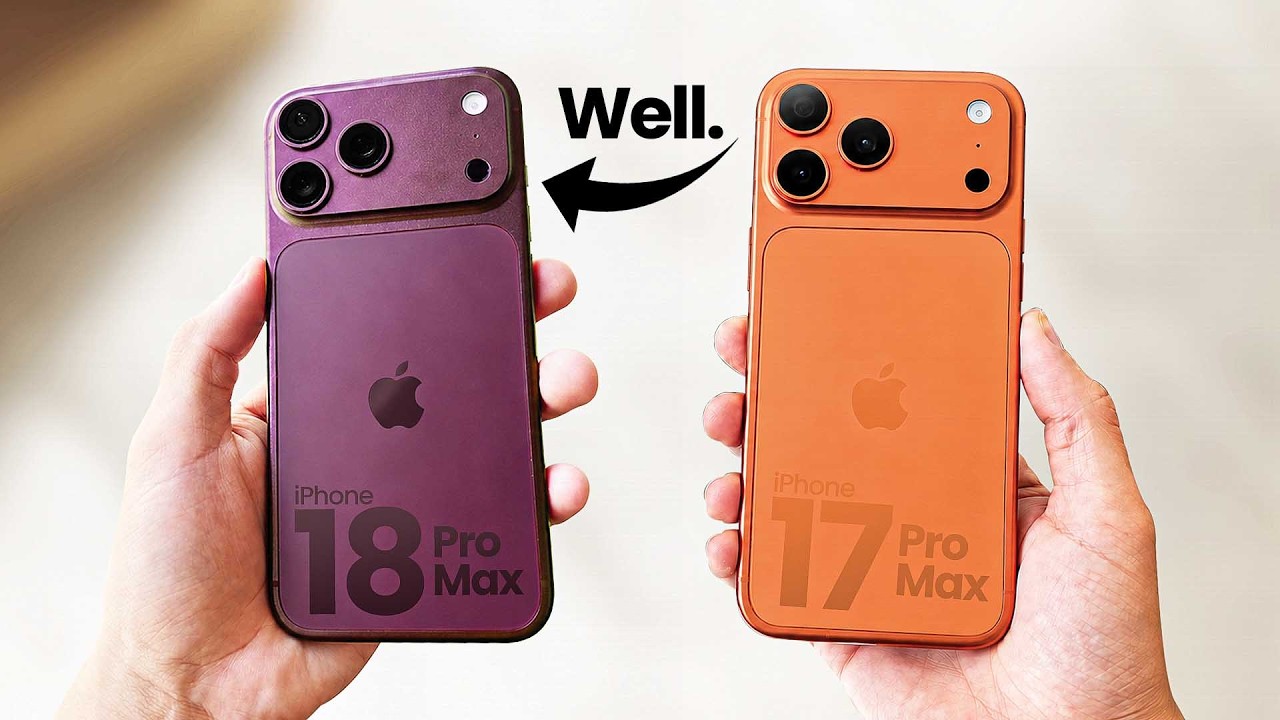 iPhone 18 Pro Max vs iPhone 17 Pro Max - What's the Difference?