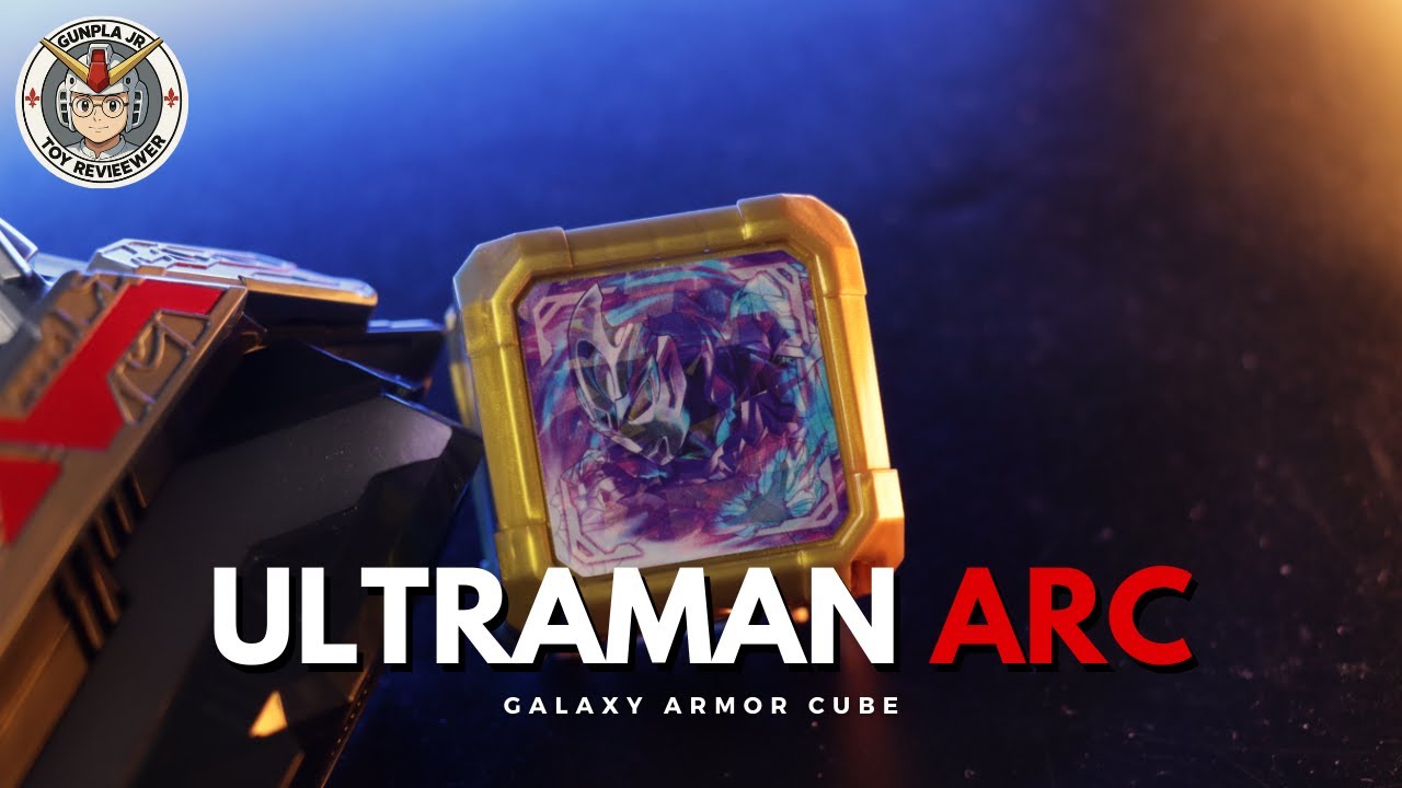 Ultraman Arc DX Galaxy Armor Cube Review | Light, Sound & Play Features