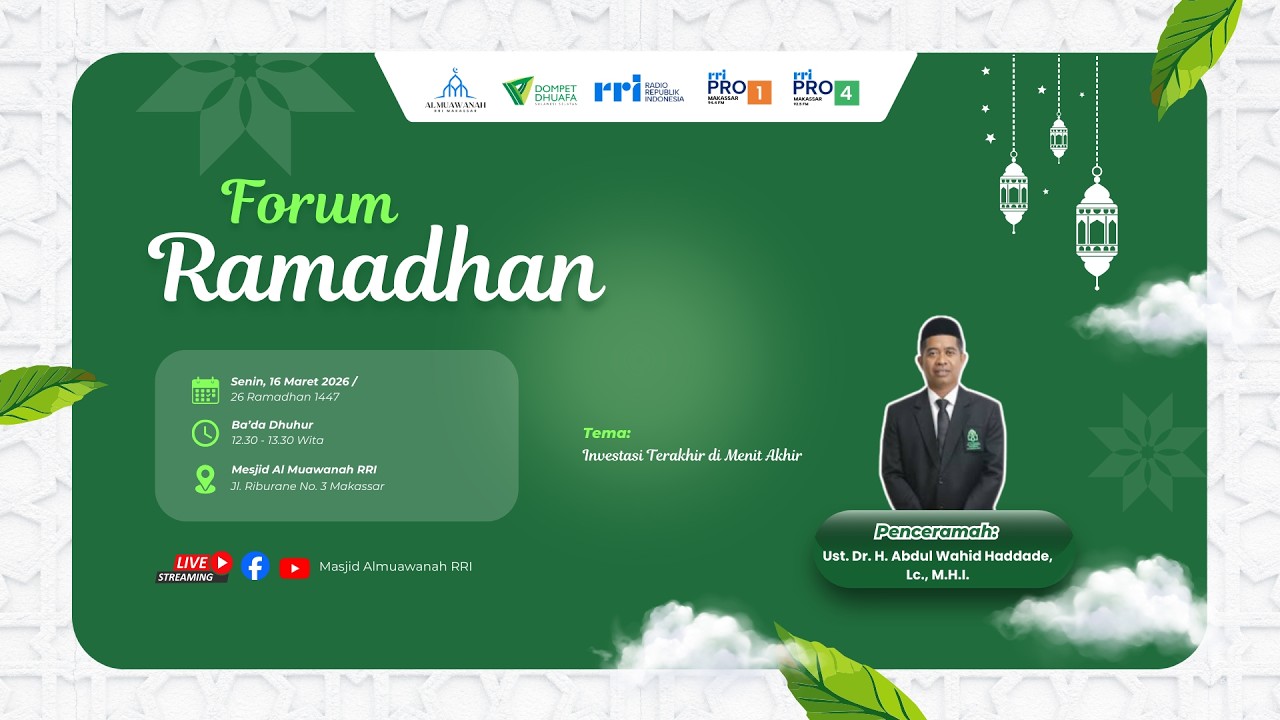 investasi terakhir di menit akhir | Forum Ramadhan