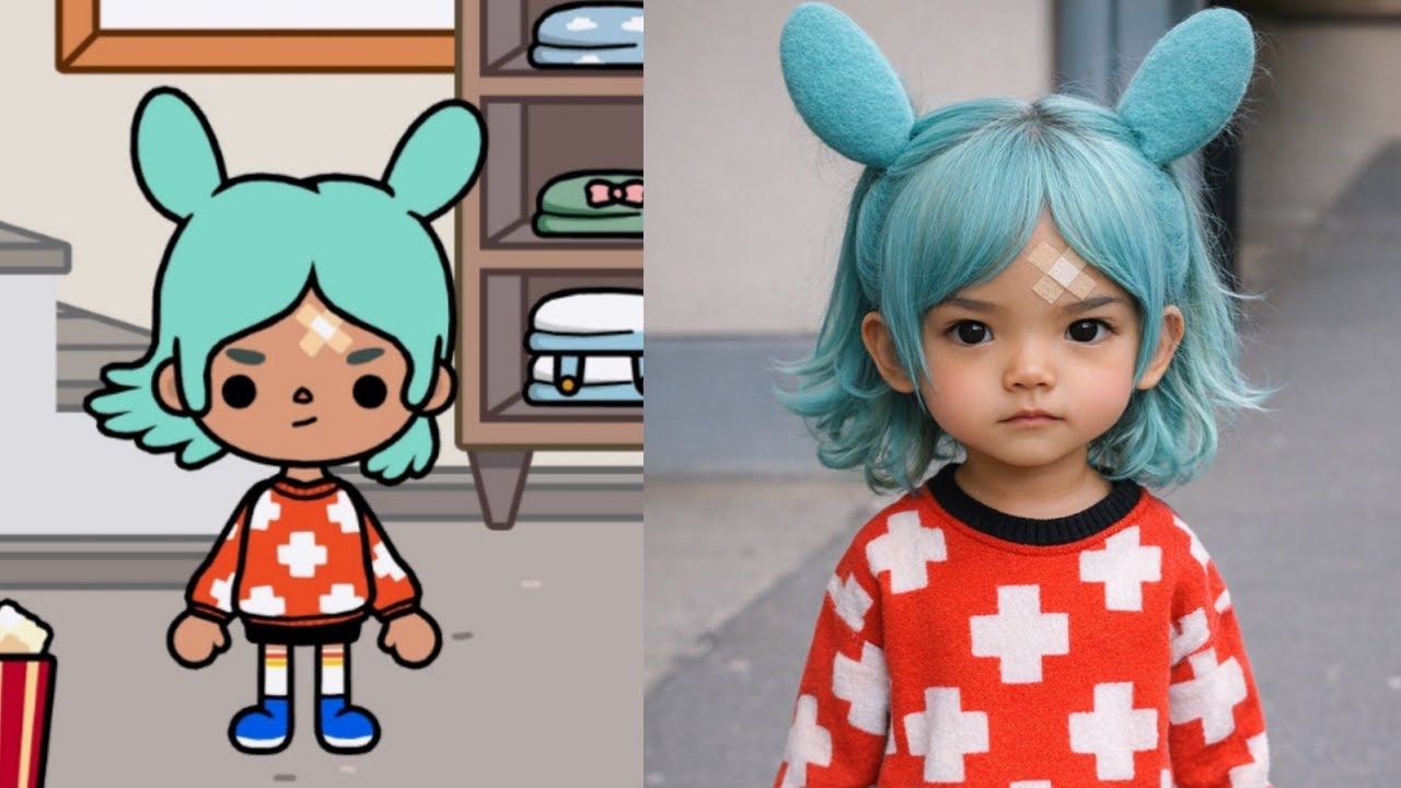 TOCA BOCA CHARACTER IN REAL LIFE ♥️