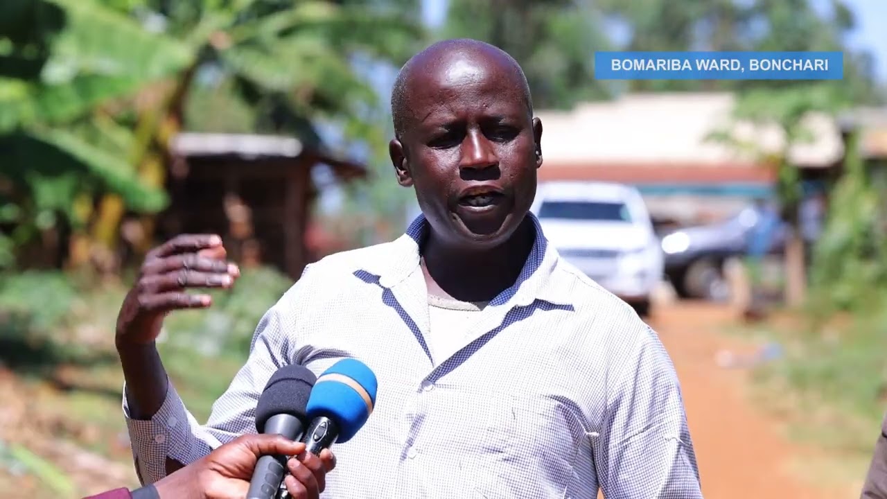 Projects initiated by Kisii County GovernorSimba Arati in Bomariba Ward in Bonchari Constituency