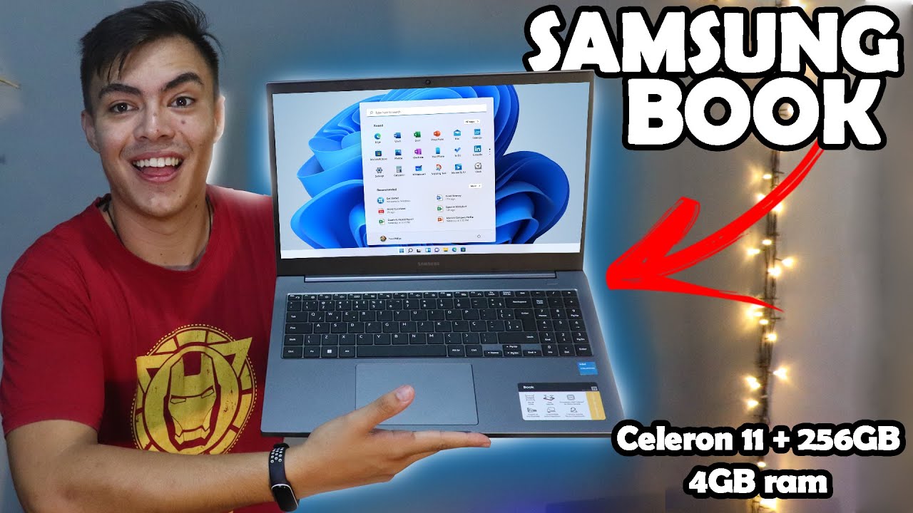 SAMSUNG BOOK CELERON | MELHOR notebook CUSTO BENEFICIO?  Unboxing e testes!