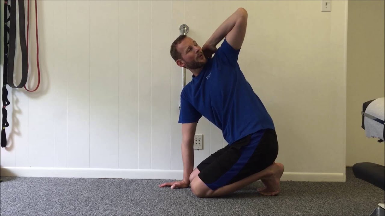Modified Cat Cow- Thoracic Mobilization