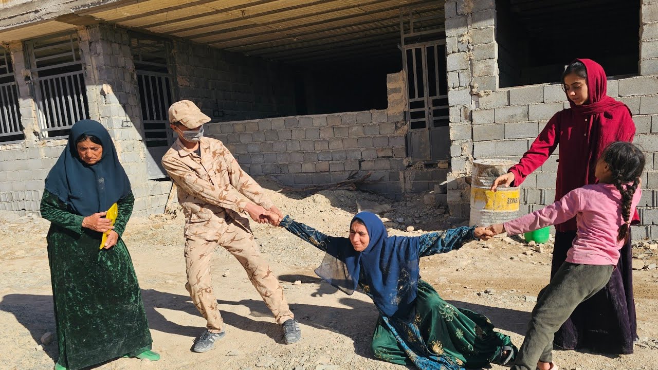 Nomadic life and the story of Shaukat and the arrival of his uncle's mother with the soldier