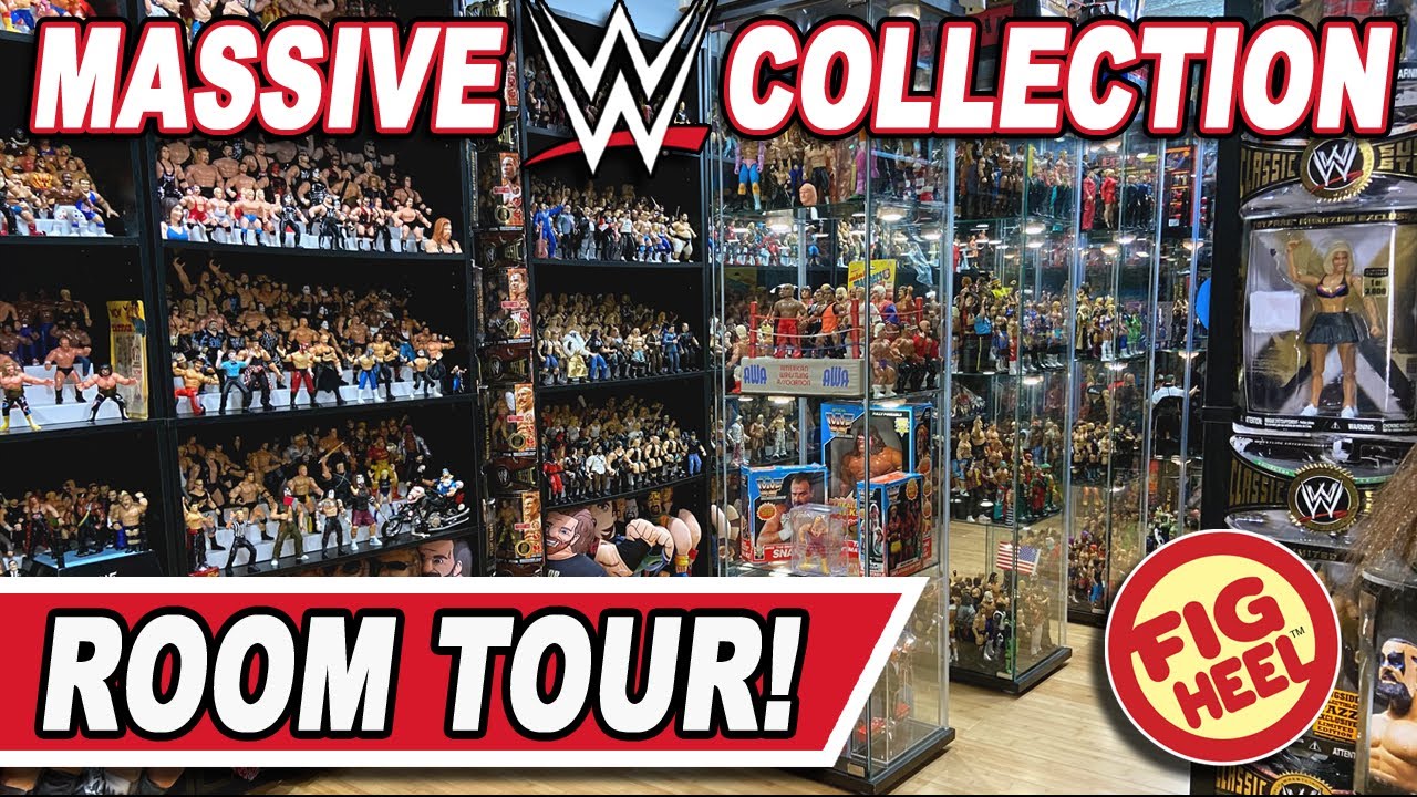 INSANE Action Figure Room Tour 2021! Massive Collection - WWE, AEW, WWF, WCW, ECW, AWA, MOTU & More!