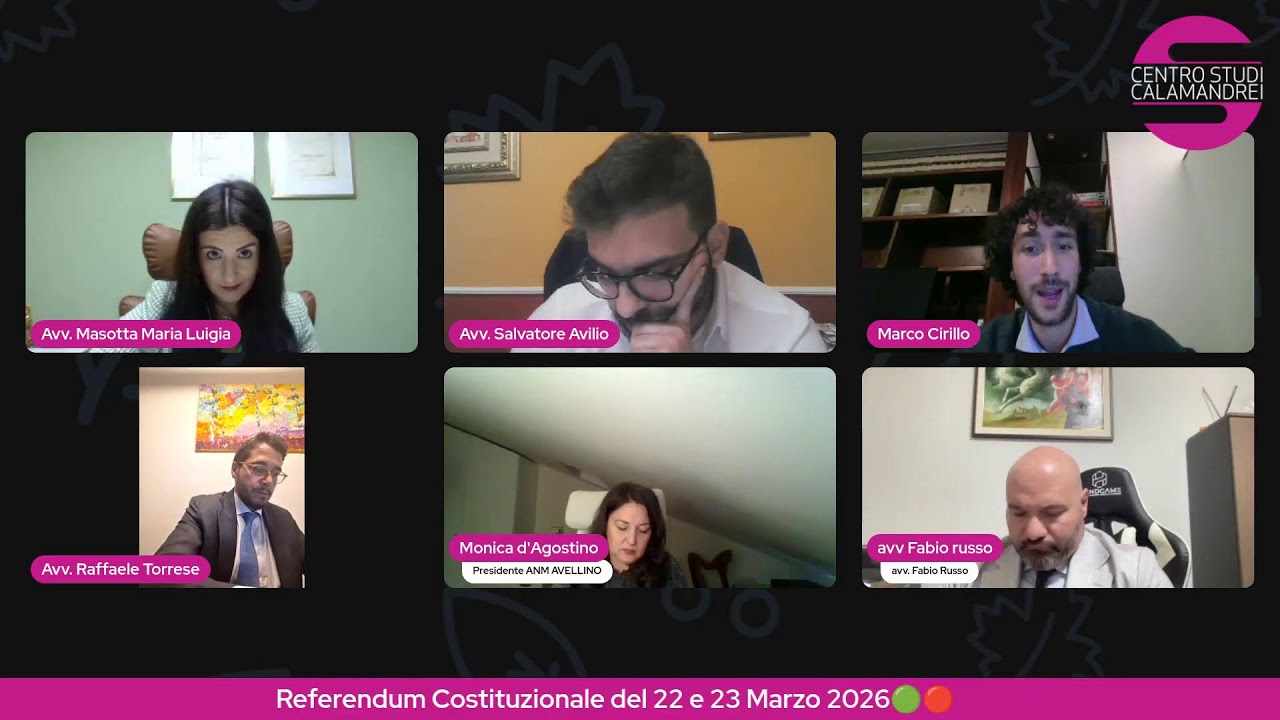 Referendum Costituzionale del 22 e 23 Marzo 2026