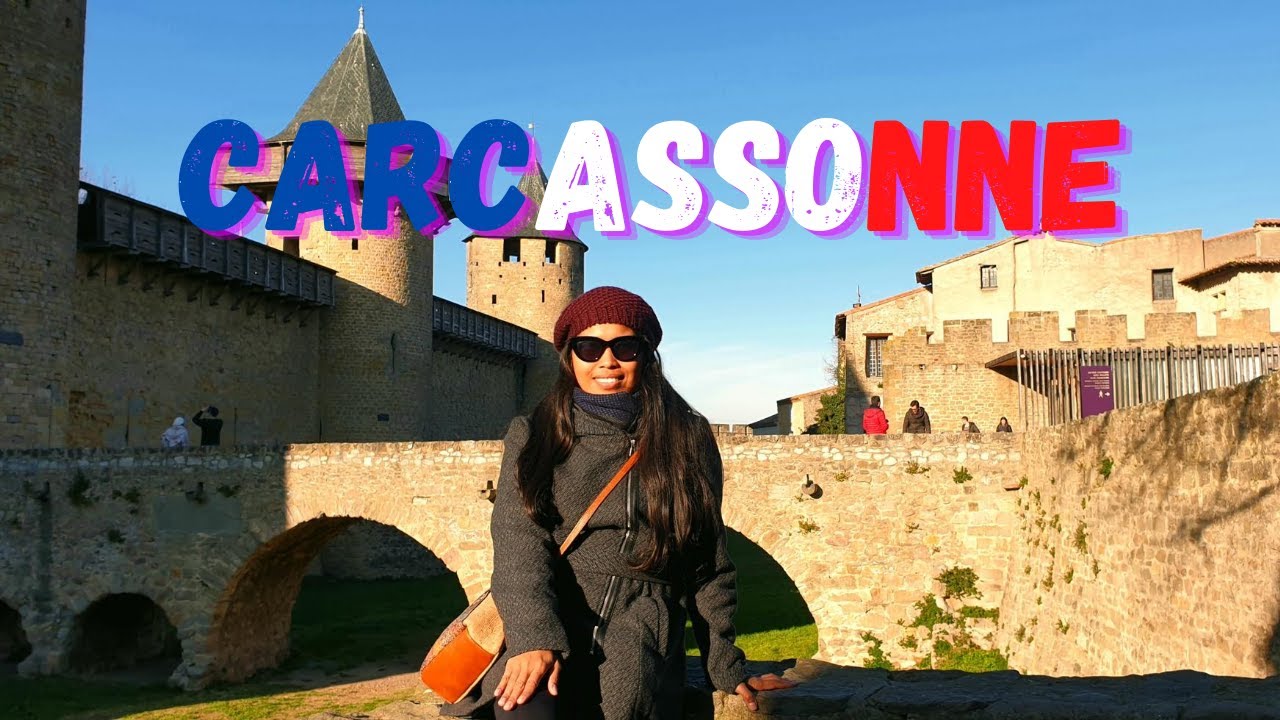 Travel Vlog || A Walk Tour Inside  Cit&eacute; de Carcassonne || The Castle