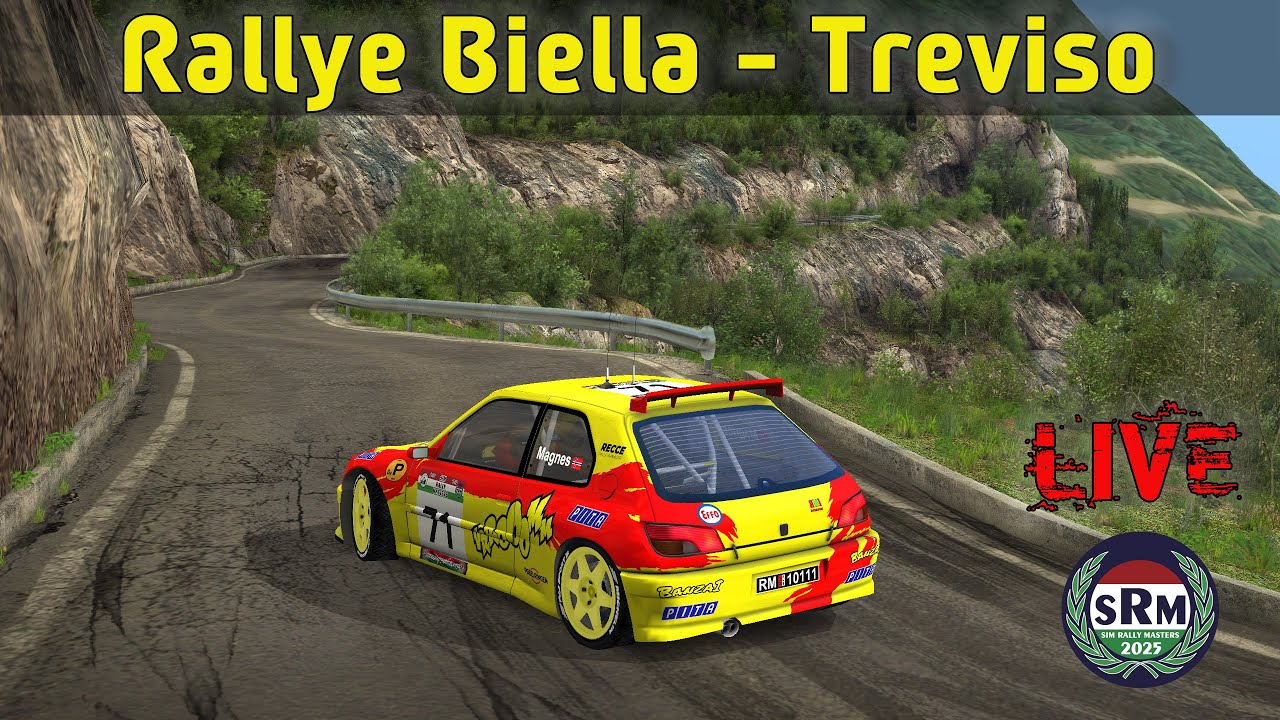 Rallye Biella - Treviso Leg 3 - Sim Rally Masters 2025 Rd3 - Richard Burns Rally