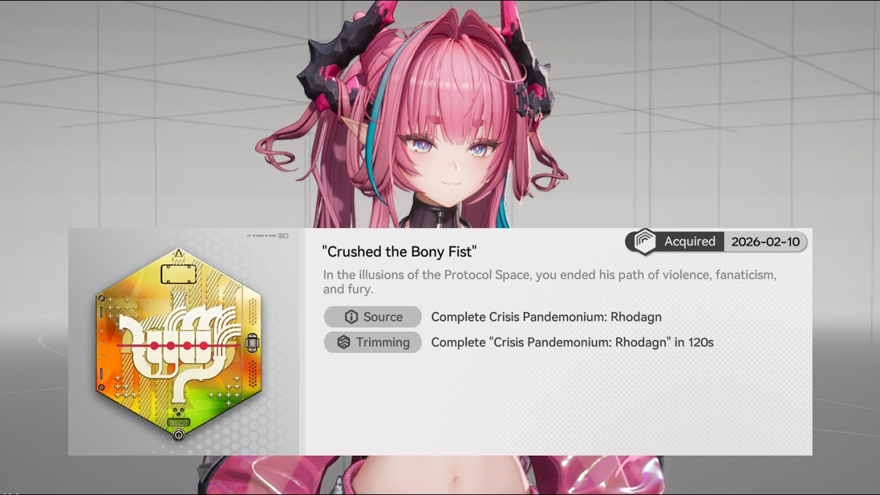 Yvonne - Rhodagn Trimmed Medal - Arknights Endfield - 