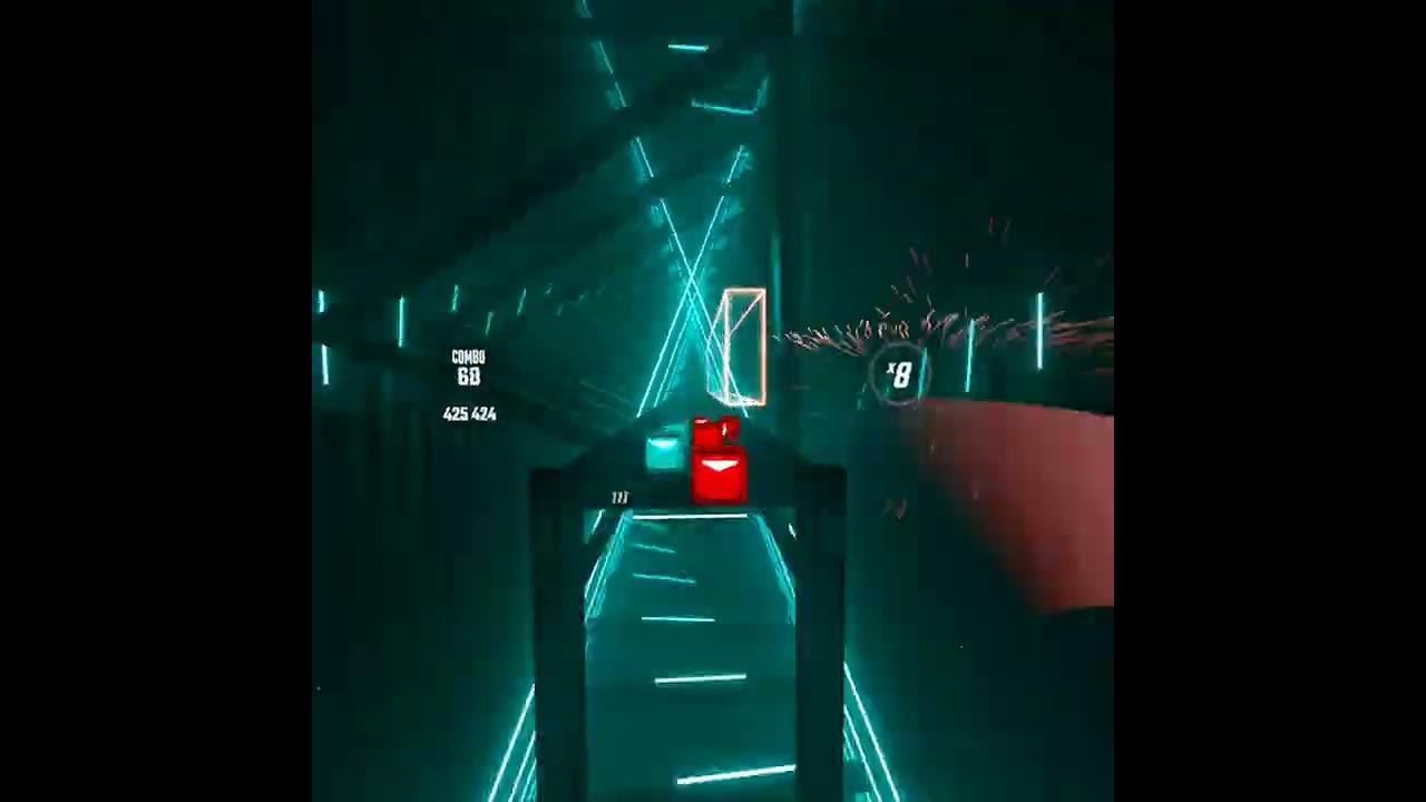 40% faster (beat saber)