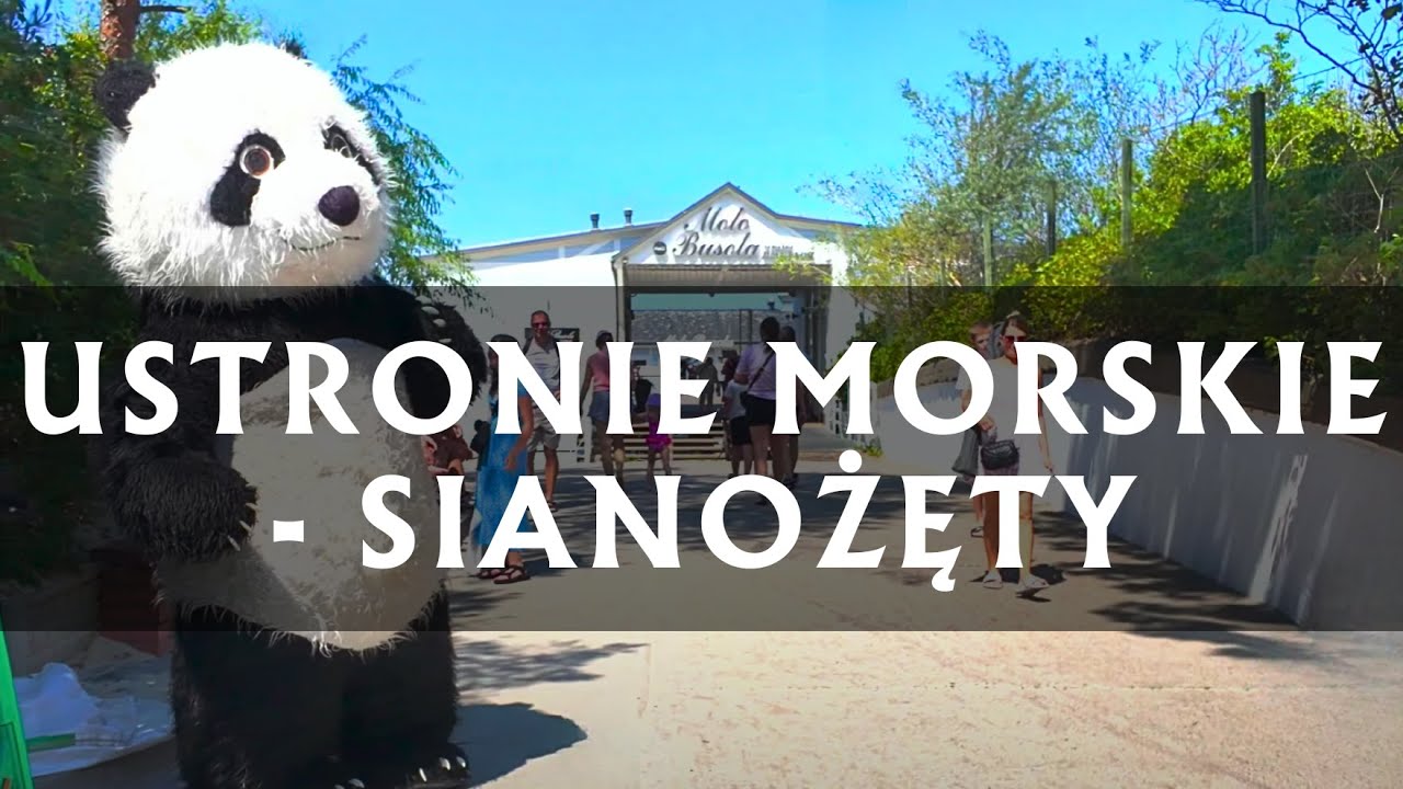 Ustronie Morskie - Sianożęty | 4K HDR | Lipiec 2025 | Spacer z Ustronia do Sianożęt