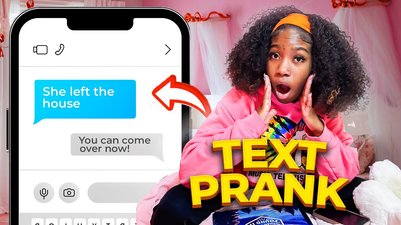 *She Left Come Over Prank*