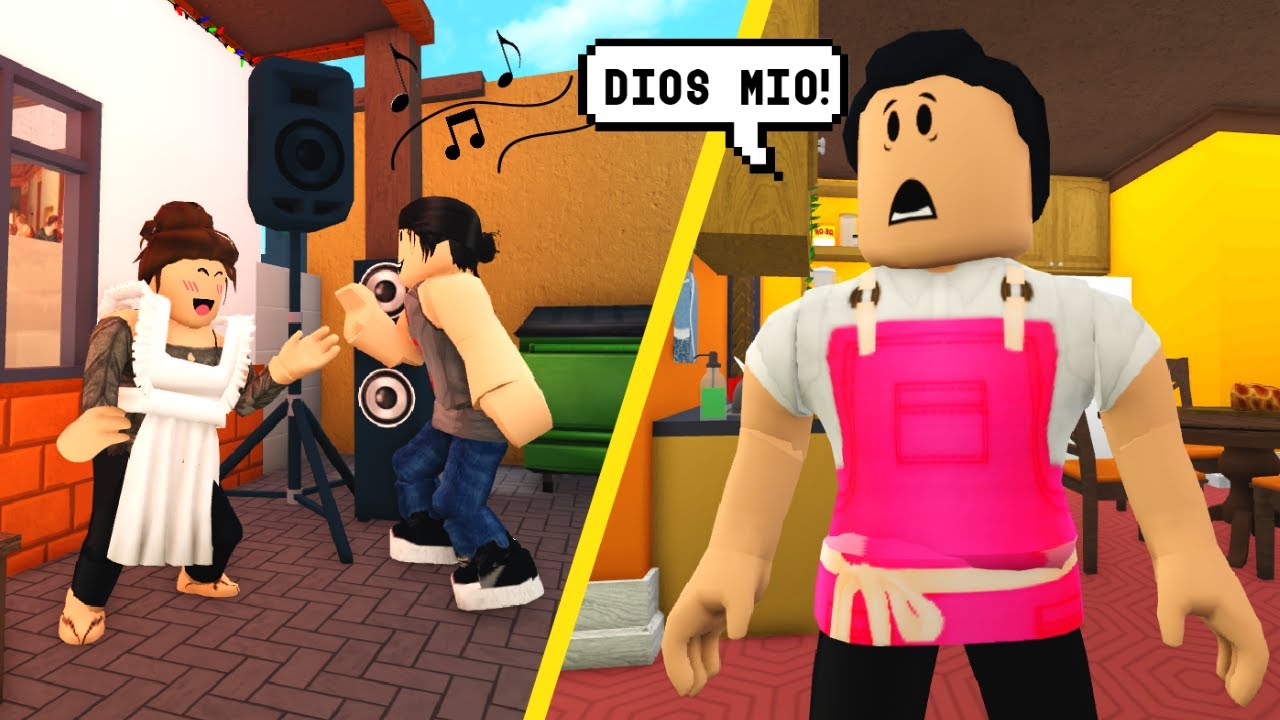 Mis vecinos ponen música a TODO volumen  🔊 | Vecinos Castrosos | Mamá vs Roblox