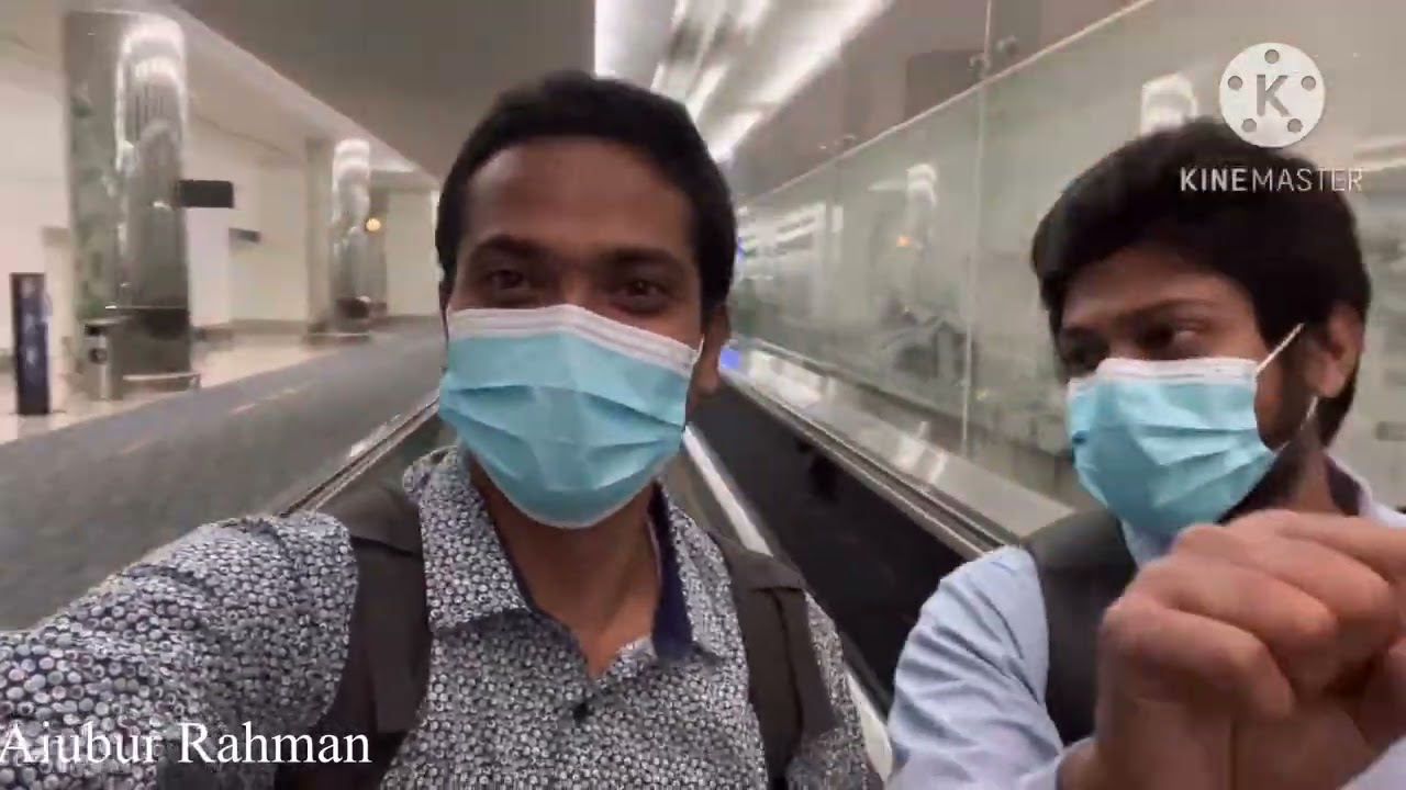 Journey by plane , Mauritius to Dubai, Dubai to Bangladesh