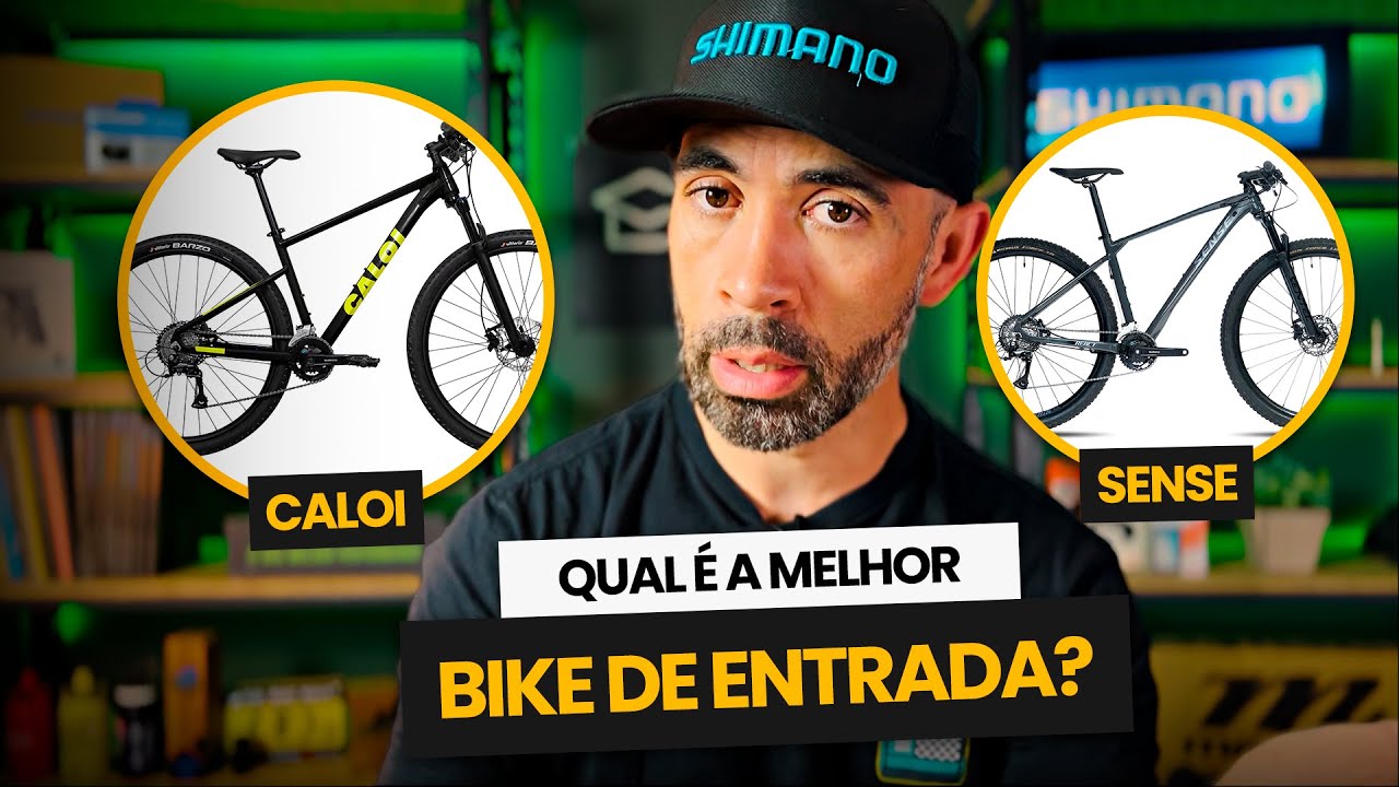 QUAL MELHOR BIKE DE ENTRADA? - CALOI EXPLORER SPORT OU SENSE REACT SPORT?