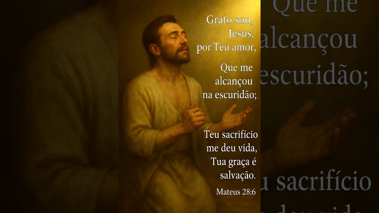 Grato sou, Jesus.