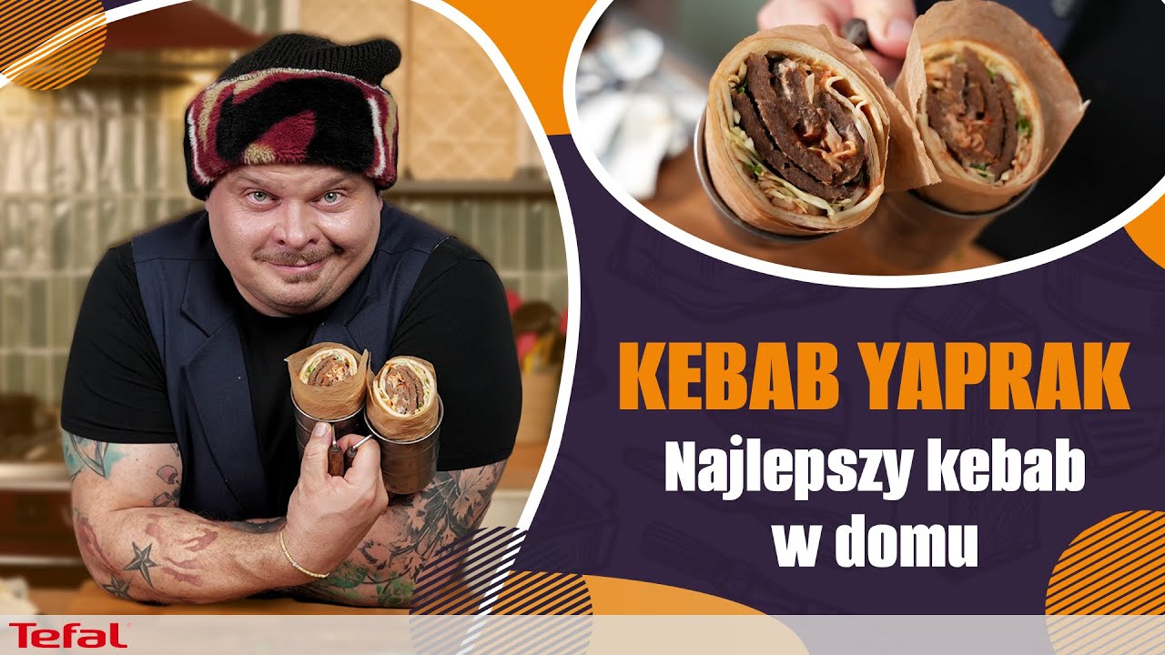 DOMOWY KEBAB YAPRAK - jak zrobić? | KULINARNY GENIUSZ