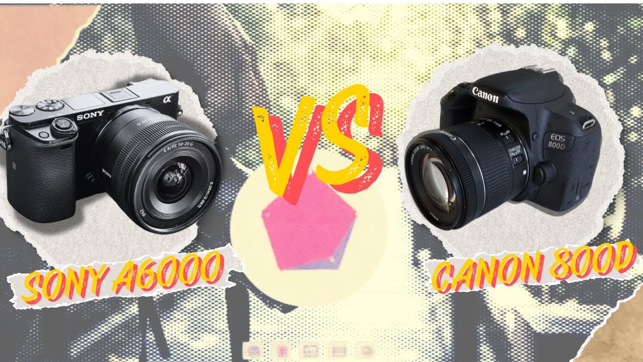 Sony A6000 vs Canon 800D  Tentukan Pilihanmu