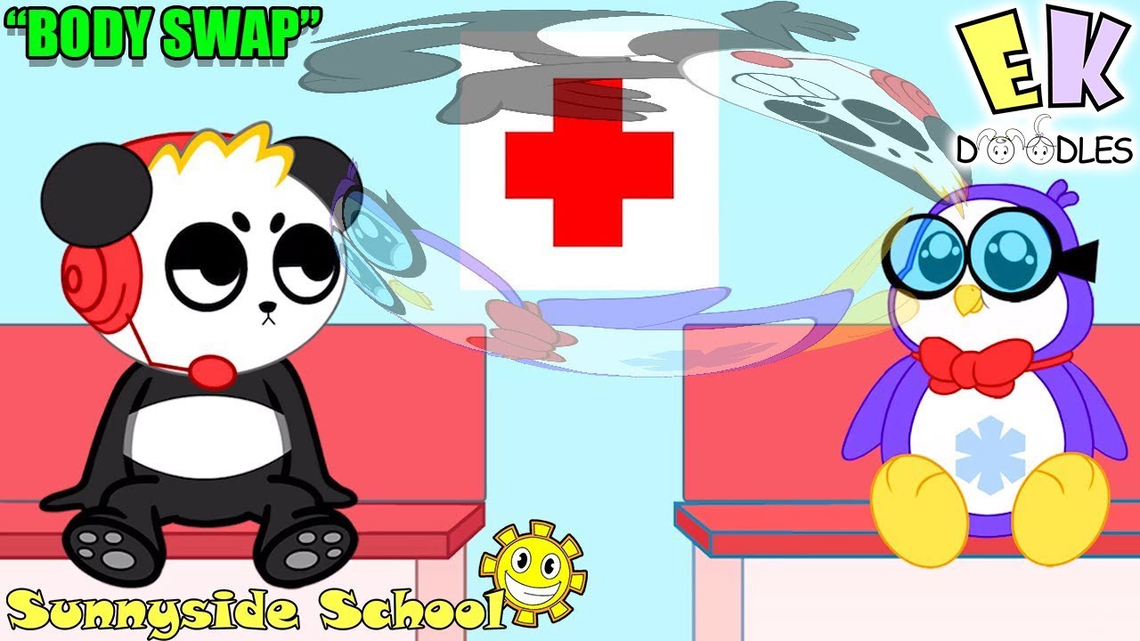 Back to School Body Swap Combo Panda VS Peck
