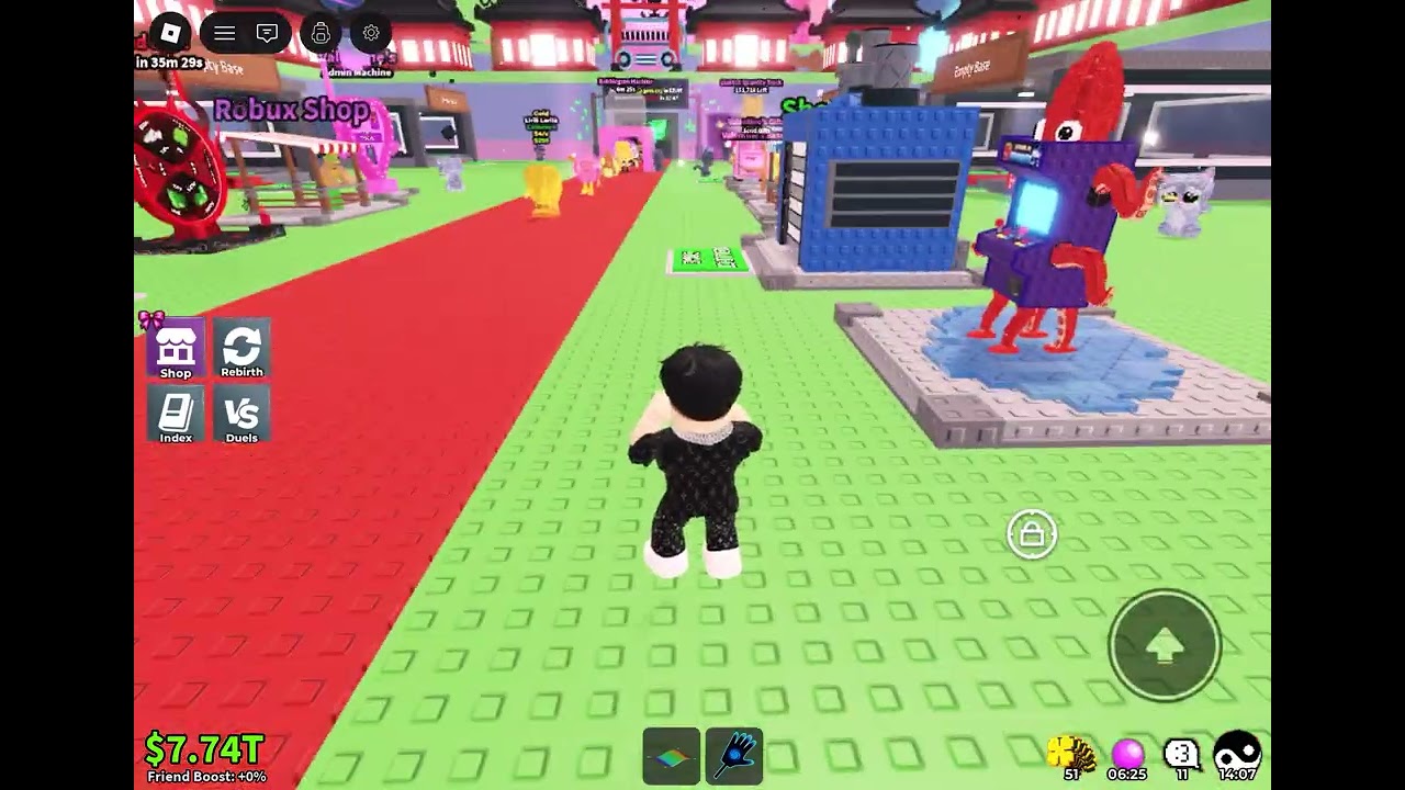 Playing steal a brainrot update (I started playing today)