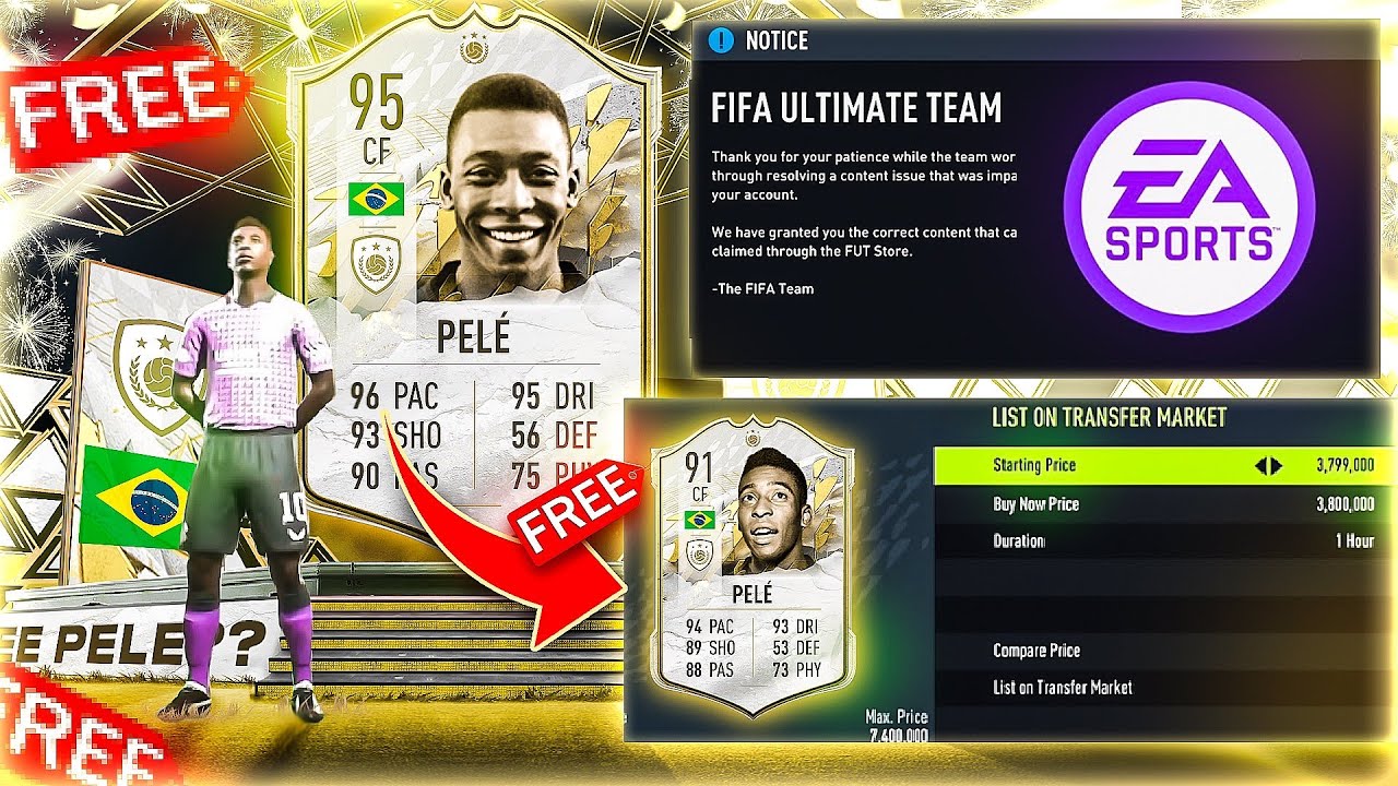 FIFA 22 Players Receive Free 91 Tradeable Pele's?