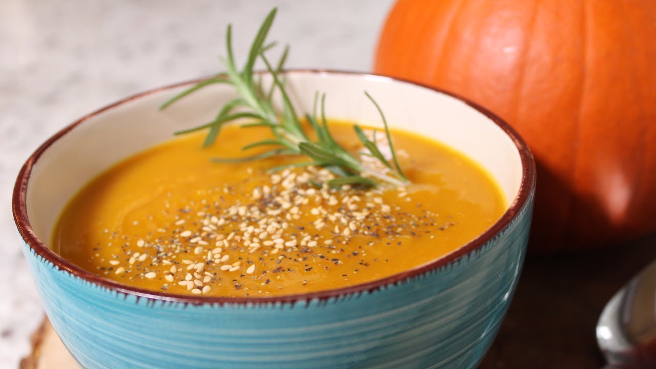 Plant Based Vegan Pumpkin Soup:The Whole Food Plant Based Recipes